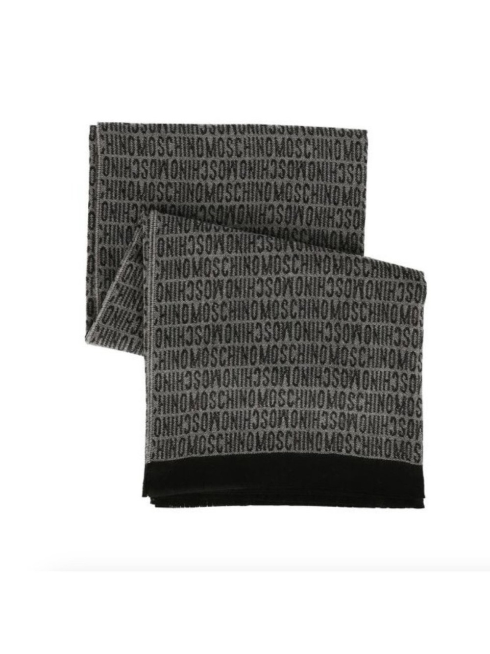Moschino Monogram Throw Blanket